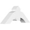 Ekena Millwork Archdale Architectural Grade PVC Gable Bracket, 36"W x 16 1/2"H x 6"D x 6"F, 11/12 Pitch GBP036X17X0606ARC00 - alternate 1